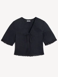 Fashion By Malene Birger Ulrikke top Black