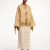 Sale By Malene Birger Zoena l&aelig;derjakke Tan