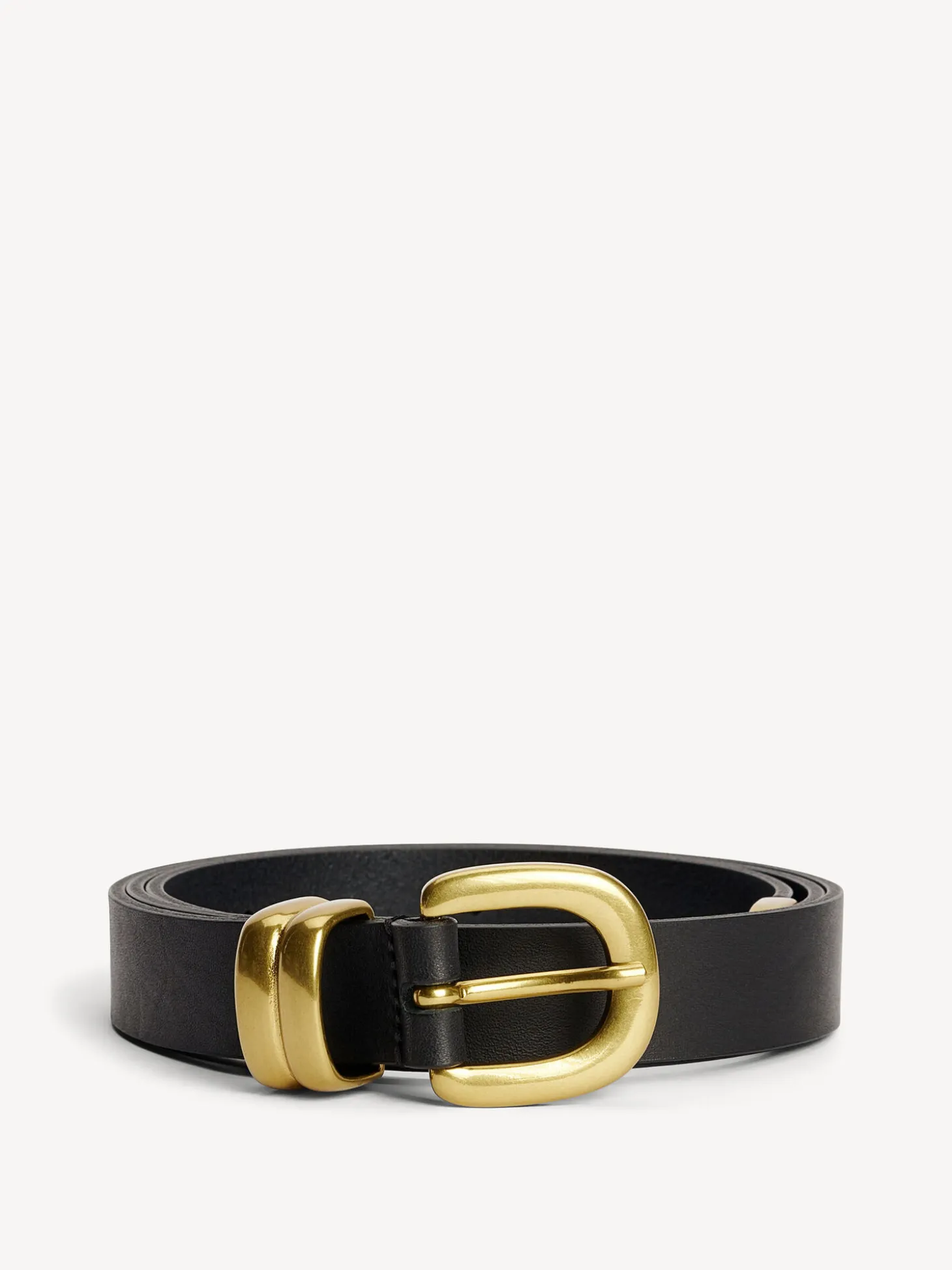 Clearance By Malene Birger Zoilo læderbælte Black