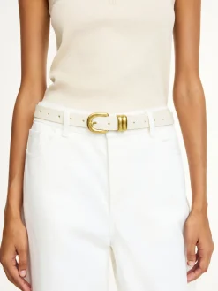 Hot By Malene Birger Zoilo l&aelig;derb&aelig;lte SoftWhite