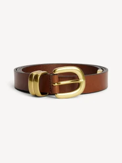 Sale By Malene Birger Zoilo l&aelig;derb&aelig;lte DarkBrown