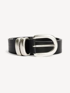 Hot By Malene Birger Zoira læderbælte Black