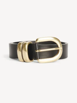 Best By Malene Birger Zoira læderbælte Black