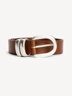 Discount By Malene Birger Zoira l&aelig;derb&aelig;lte DarkBrown