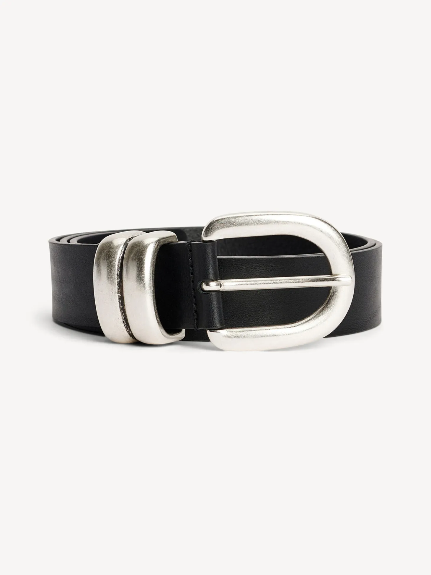Hot By Malene Birger Zoira læderbælte Black