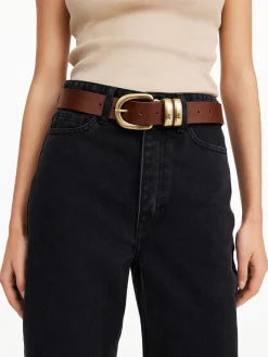 Online By Malene Birger Zoira l&aelig;derb&aelig;lte DarkBrown